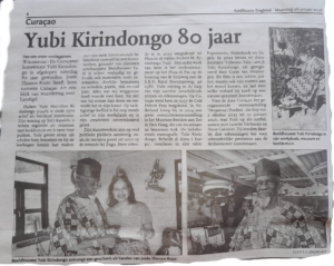 Yubi Kirindongo 80 jaar